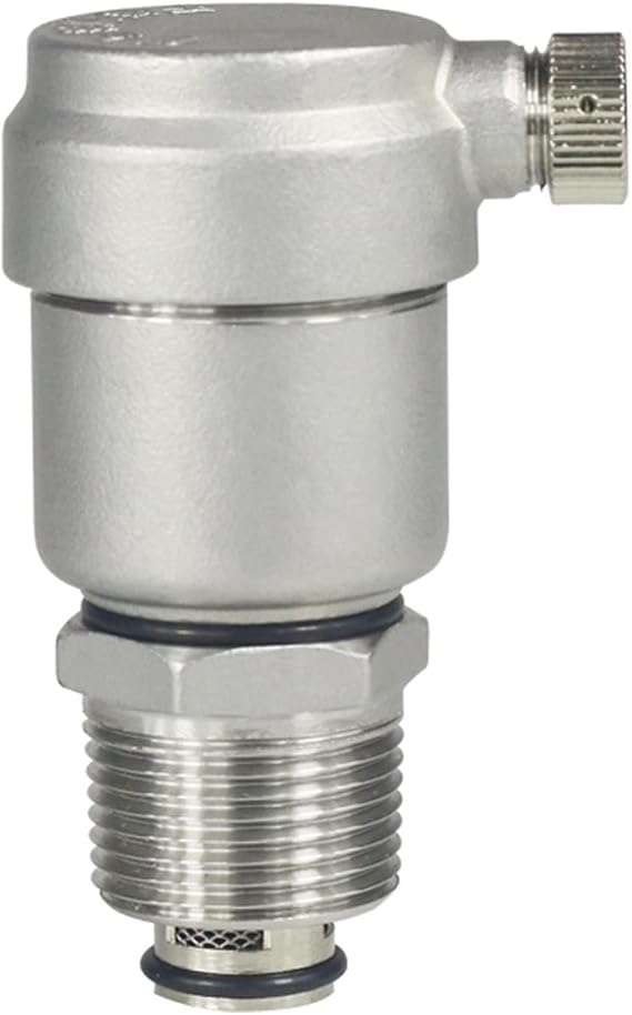 Valve 1/2" 3/4" 1" BSP Male Thread 304 Stainless Steel Automatic Air Pressure Vent Valve Safety Release Valve Pressure Relief Valve(1 Inch)