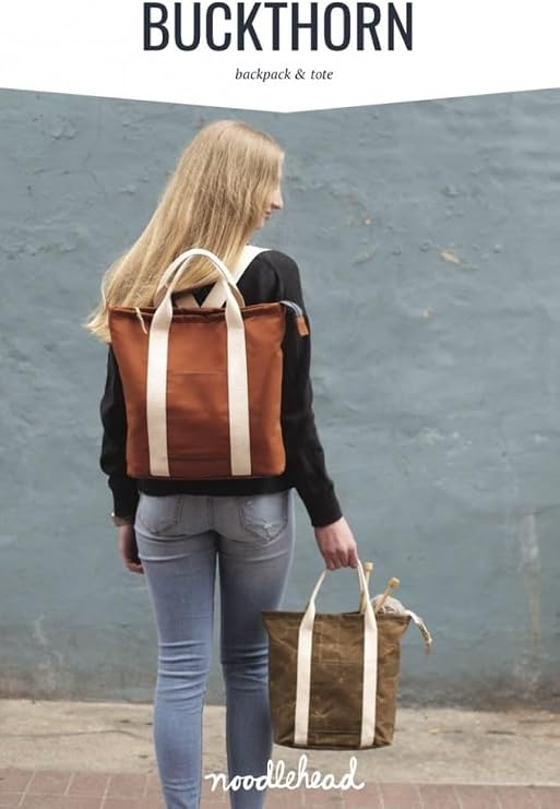 Noodlehead Sewing Pattern Buckthorn Backpack & Tote