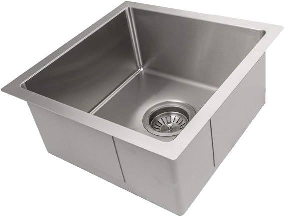 ZLINE 15 in. Boreal Undermount Single Bowl Bar Kitchen Sink in Stainless Steel (SUS-15)