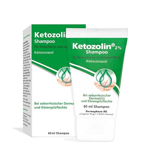 Ketozolin 2% Shampoo 60 ml