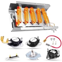 EED4400WQ0 TEDS740JQ1 EED4300VQ1 Dryer Heating Element Kit Fit for Es-tate EED4400WQ1 TEDS680EQ1 EED4300TQ0 TEDS740JQ1 EED4400SQ0 EED4400TQ0 TEDS680DQ0 TEDS680DQ1 TEDS680EQ0 TEDS680EQ2 TEDS740JQ0