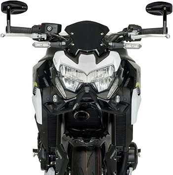 FENRIR Motorcycle Mirror with Adapter for Kawasaki Z400 Z500 Z750 Z800 Z900 Z1000 Z1100 Z650RS Z900RS ZH2 Vulcan S Eliminator Ninja400 Ninja500 ER6N ZX4R ZX6R ZX10R ZX14R ZRX1200 Sportster S Nightster