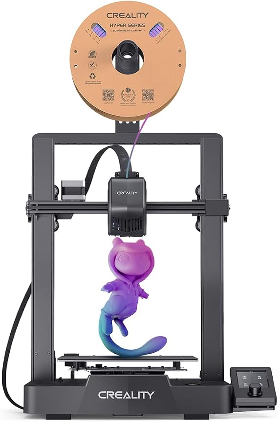 Official Creality Ender 3 V3 SE 3D Printer with 250 mm/s Print Speed CR Touch Strain Sensor for Car Leveling Sprite Direct Extruder Dual Z Axis and Y Axis Print Size 8.6 x 8.6 x 9.8 inches