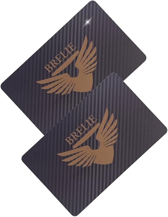 RFID/NFC Blocking Card (2 Pack)- Credit Card Protector, Contactless Security Protector, Protection from Cyber & Identity Theft
