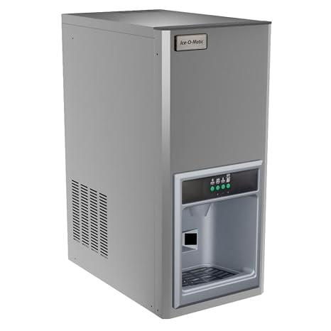 Ice-O-Matic GEMD270A2 Coutertop Pearl Ice Maker with Bin, 274 lb/24 hr, Self Contained Touch-Free Ice and Water Dispenser