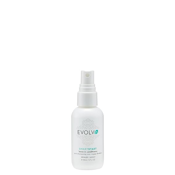 EVOLVh - Natural SmartStart Leave-In Conditioner + Detangler | Vegan, Non-Toxic, Clean Hair Care (2 fl oz | 60 mL)