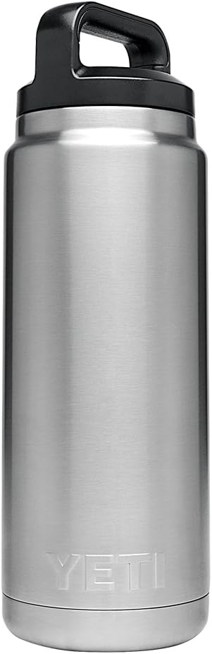 YETI Rambler 26 oz Bottle, Vacuum Insulated, Stainless Steel with TripleHaul Cap