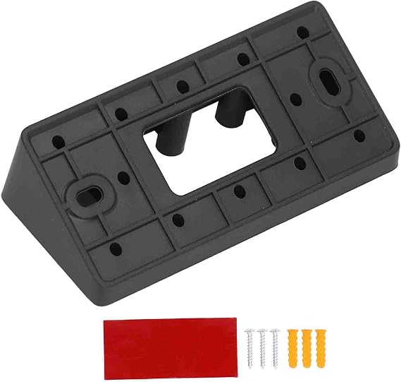 Video Doorbell Corner Mount No Drill Adjustable Universal Camera Mount Holder Wedge Kit Fits Most Brands of Video Doorbells for Renters, Homeowners