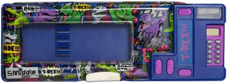 Smiggle Bright Side Pop Out Pencil Case Blue