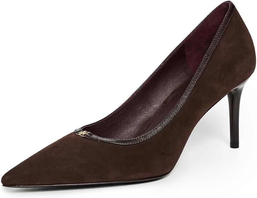 Tory Burch Women's Double T Buckle Pumps 80mm