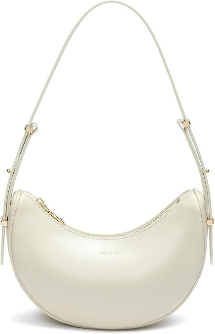 Keyli Small Shoulder Bag for Women Vegan Leather Crossbody Bags Adjust Handbags Purses with 2 Shoulder Strap