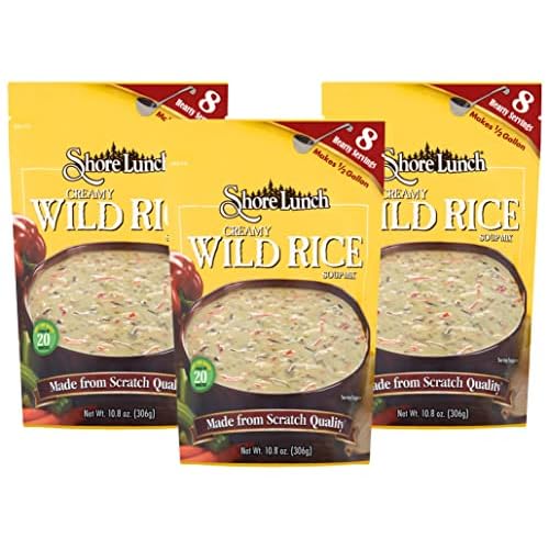 Shore Lunch Creamy Wild Rice Soup Mix, 10.8000-Ounce Pack of 3
