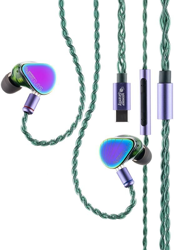 Moondrop Rays USB-C Oyun Kulaklıkları DSP Oyun Ses Kartı LEM Birçok Profesyonel Oyuncu ile Birlikte Ayarlandı