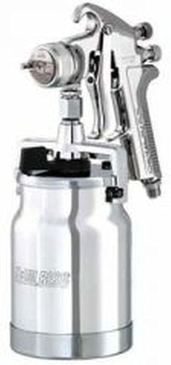 DeVilbiss DEV905122 Prolite Suction Feed Premium Professional Conventional Spray Gun with 1.6 mm Nozzle