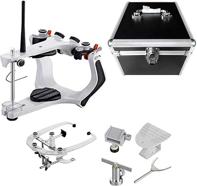 BONEW Lab Articulator High Precision Semi-Adjustable with Standard Face Bow Aluminum Box XG-A01