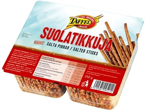 Taffel salted sticks baked Snacks 10 Boxes of 250g SOPOSOPO pack (SOPOSOPO)
