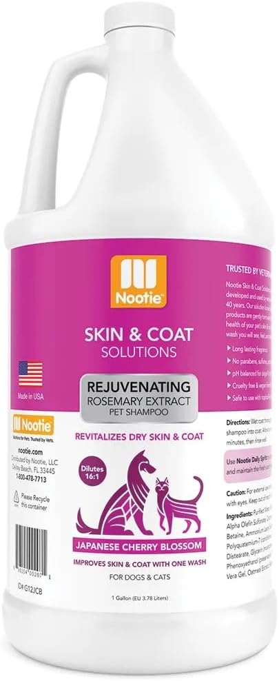 Japanese Cherry Blossom Gentle Dog Shampoo Conditioner or Cologne Spritz (Gallon Shampoo)