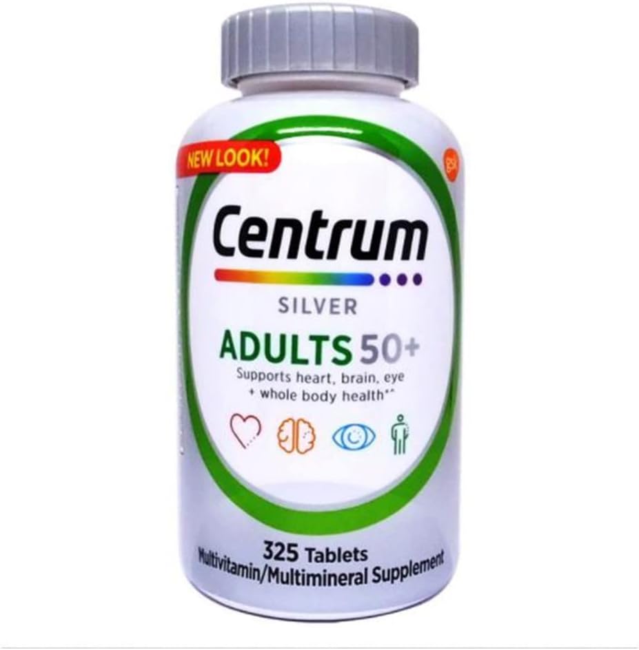 Centrum Silver Adults 50 Multivitamins, 325 ct