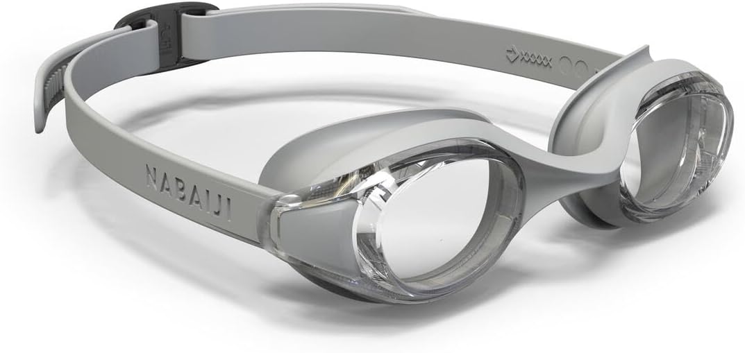 Swimmer Glasses Adjustable Strap Standard Size Gray 100 Ready Does Not Make Aug And Water Does Not Pass