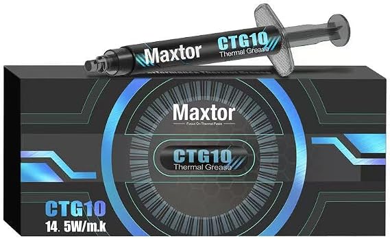 Maxtor CTG10E-4G 14.5W/mK Yüksek Performans Thermal Paste | CPU, GPU, Laptop Termal Macun 4g