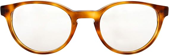 SocialEyes Men Italian Handmade Oval Acetate Eyeglasses, Non-Prescription/Rx-able Designer Glasses Frame