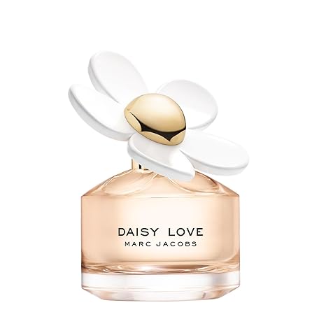 Marc Jacobs Daisy Love Eau de Toilette Sweet Floral Women's Perfume With Notes of Crystallized Cloudberries, Daisy Petals & Driftwoods