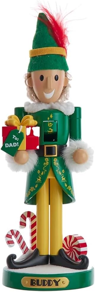 Elf Kurt Adler 10.5-Inch The MovieTM Nutcracker, Green
