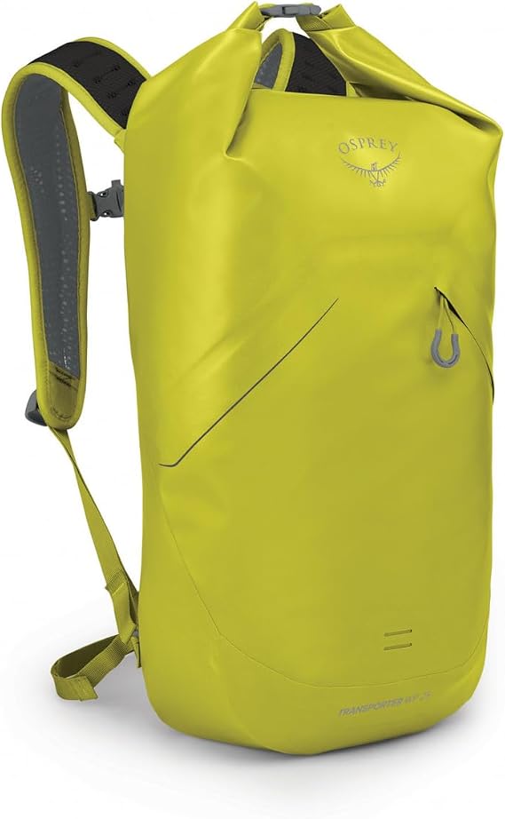 Osprey Transporter 25L Roll Top Waterproof Laptop Backpack, Lemongrass, Yellow One Size