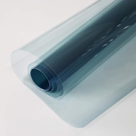 80% VLT Nano Ceramic Window Film 99% Anti UV Front Car Solar Windshield Rear Side Window Tint, Light Blue (20" x10ft)