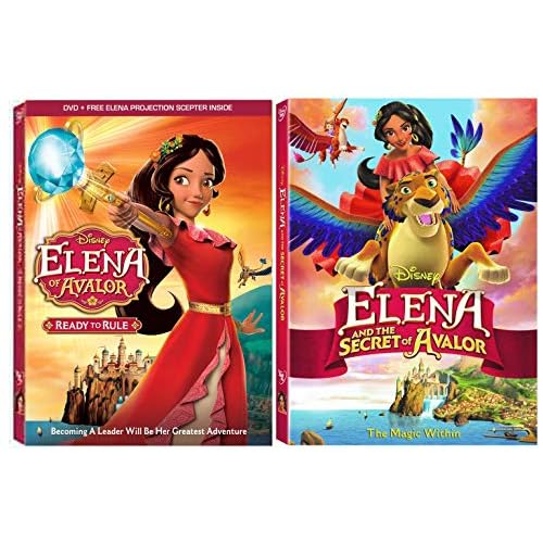 Elena of Avalor: Disney Junior DVD Complete Episodes 1-8 and TV Movie Collection