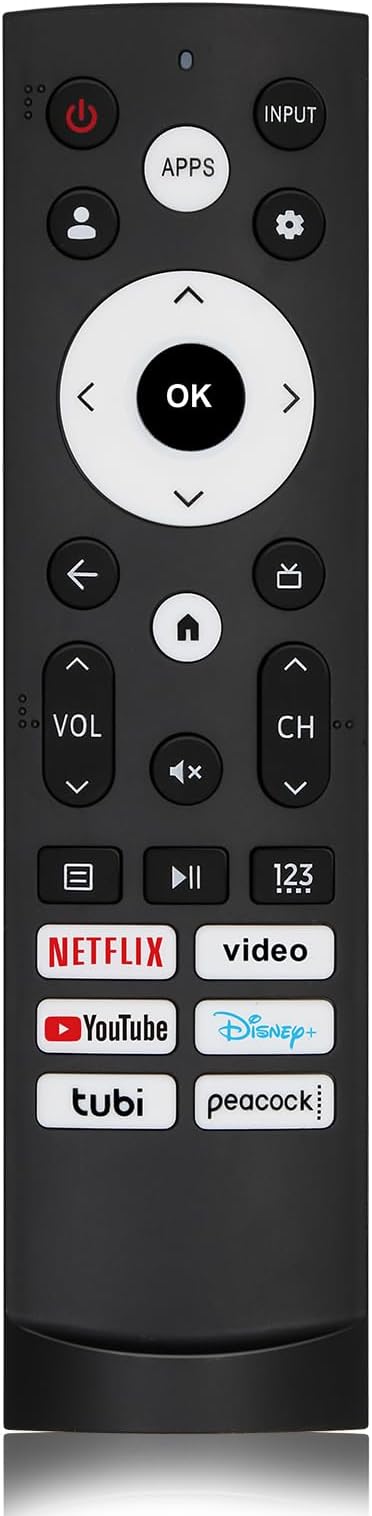 for Hisense TV Remote Replacement,for Hisense Google Smart TV,for hisense Smart TV.(No Voice)