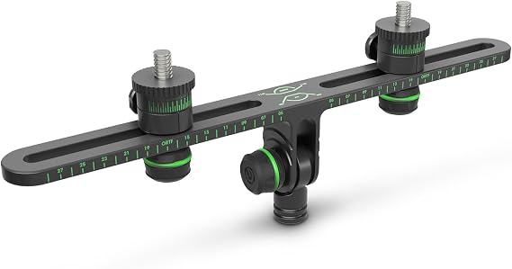 Gravity Stereo Bar MS STB 01 PRO Stereo Microphone Bar for Mounting Multiple Microphones Adjustable, black