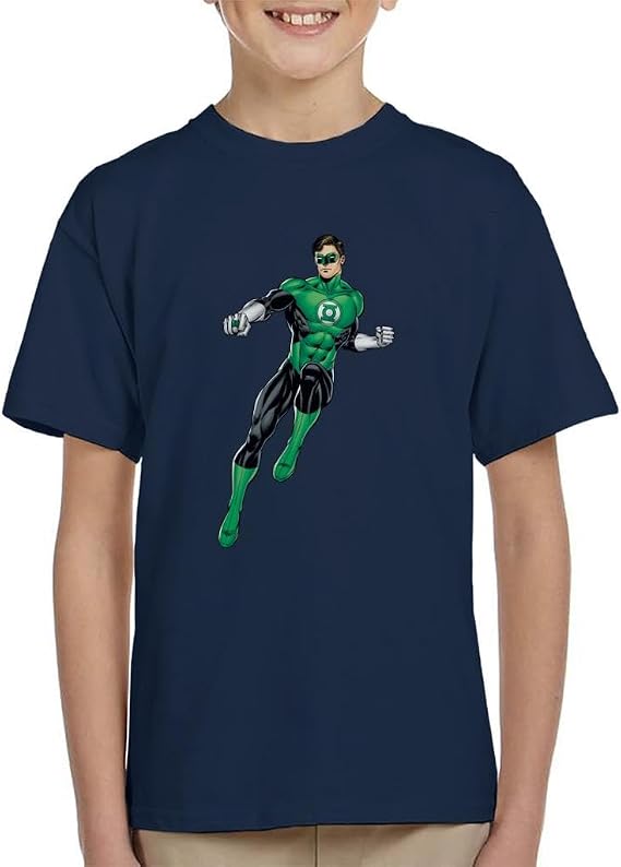All+Every Green Lantern Ring Pose Kid's T-Shirt