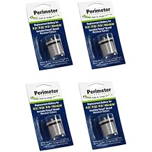 Perimeter Technologies Four Pack Dog Fence Batteries for Invisible Fence R21 or R51 Receiver Collars (4-Pack)