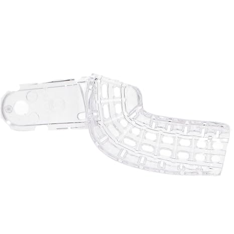 Coltene C6907 PRESIDENT Impression Tray, Upper Jaw Left/Lower Jaw Right- Quadrant, Transparent (Pack of 12)