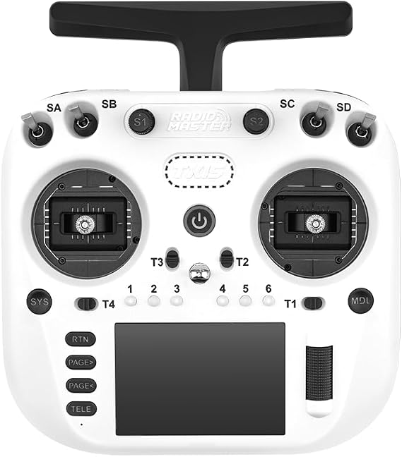RadioMaster TX15 ExpressLRS Hall Gimbal IPS Touch Screen Radio Controller Mode 2 White