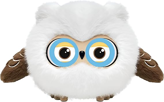 AI Pet Robot Japanese Compatible Emotional Recognition, Equipped with AI Emotional Growth Mode, Interlocking with App, 10 Different Expressions Changes, Large Size 13.0 inches 33 cm