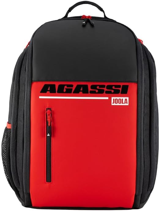 JOOLA Agassi Vision II Backpack (Black/Red)