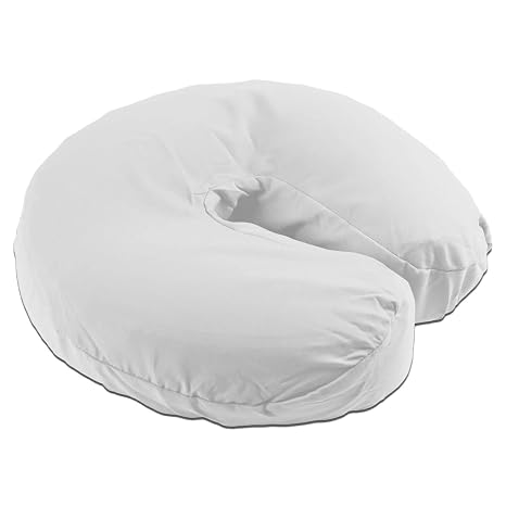 Body Linen Simplicity Poli Pamuk Masaj Yüzü Beşik Kılıfı (Beyaz, 10'lu Paket) - Sık Kullanım ve Yıkama için Temiz, Canlı Kumaş, Solmaz ve Lateks İçermez, Tüm Standart Masaj Masalarına Uyar