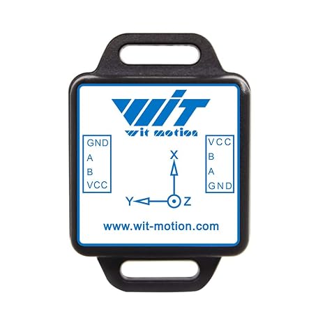 WitMotion WT901C-485 mpu9250 High-Precision Gyro+Accelerometer+Angle+Magnetometer,9-Axis Digital Compass (Kalman Filtering, Modbus),Triple-Axis Tilt Angle Inclinometer for PC/Arduino/Raspberry Pi