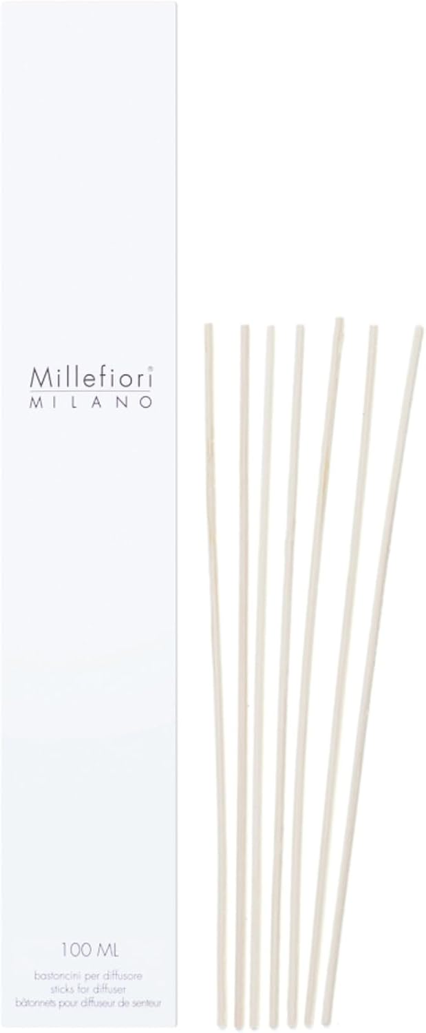 Millefiori Reed Diffuser Sticks | for 100 ml Reed Diffuser | 7 Count