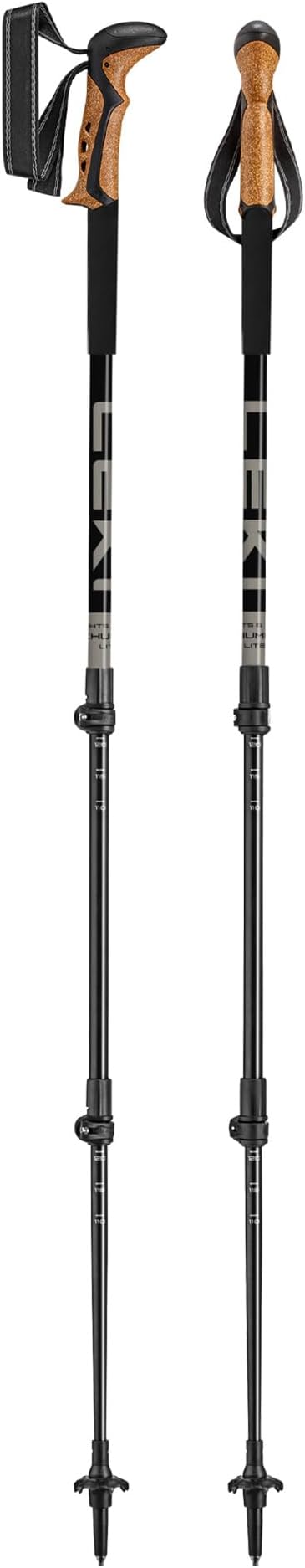 LEKI Khumbu Lite Trekking Poles | Aluminum, Collapsible, Lightweight Hiking Sticks