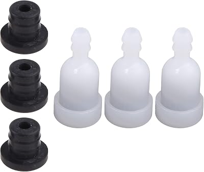 3 Sets Fuel For Tank Breather Vent Air Check Valv-e Fits For Most Chinese Chainsaw 4500 5200 5800 45cc 58cc 52cc BBT Ska 3Set Fuel Tank Breather