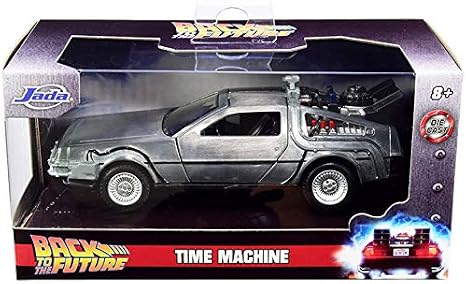 Delorean DMC Time Machine, Back to the Future I - Toys 32185-1/32 Scale Diecast Model Toy Car