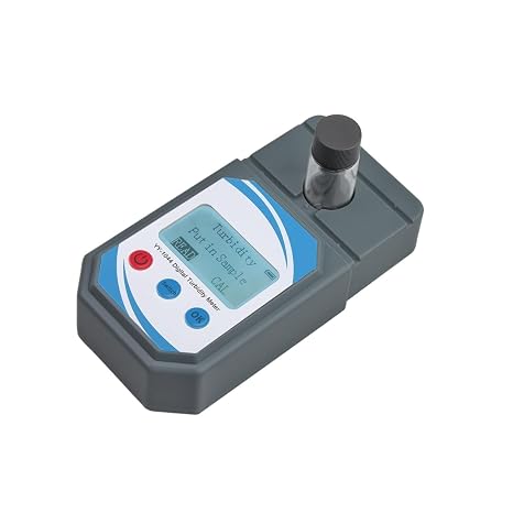 Digital Turbidity Meter 0-1000NTU Portable Turbidimeter With Calibration Solutions Portable Turbidimeter For Water Quality Test Clear Screen