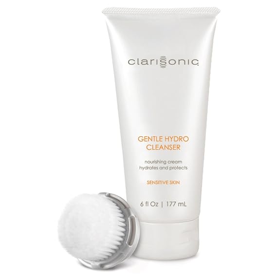 Clarisonic Dynamic Duo Moisturizing Cleanser and Replacement Cashmere Hydrating Brush Head