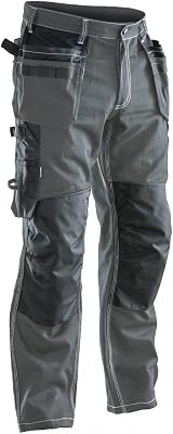 JOBMAN Workwear Ultimate Craftmans Workpants GreyBlack