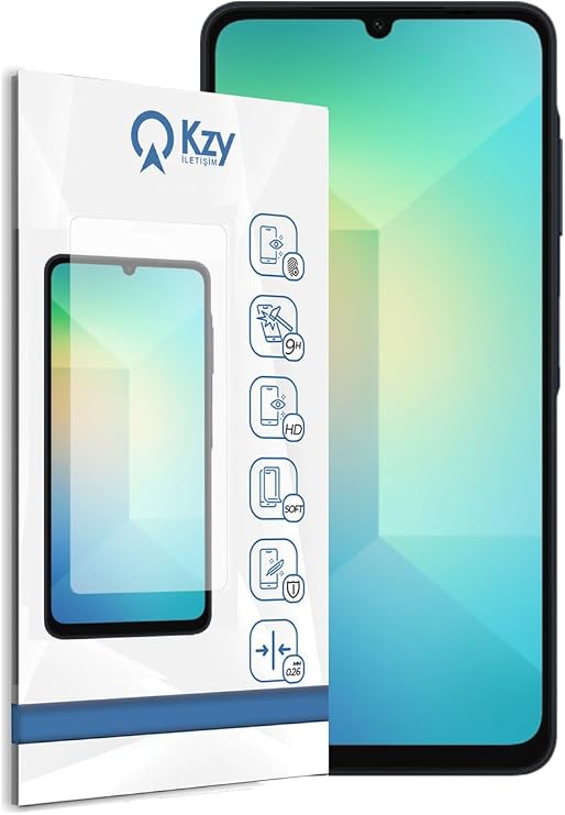 KZY İletişim Samsung Galaxy A16 ile Uyumlu Temperli Ekran Koruyucu Kırılmaz Cam