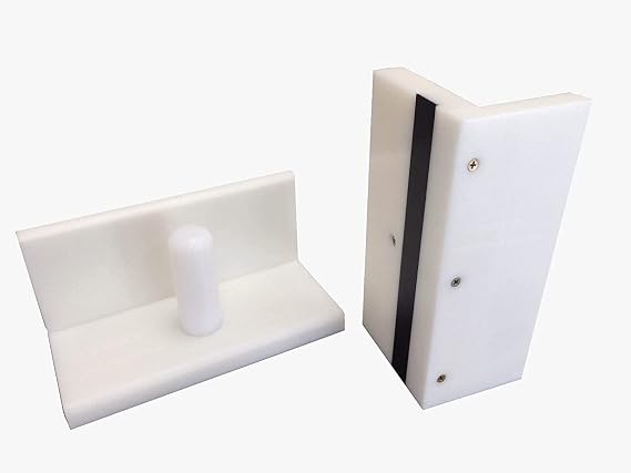 Standard 8 inch White Jogger Block 3 inch High 3x8 Paper Cutter Jogging Block