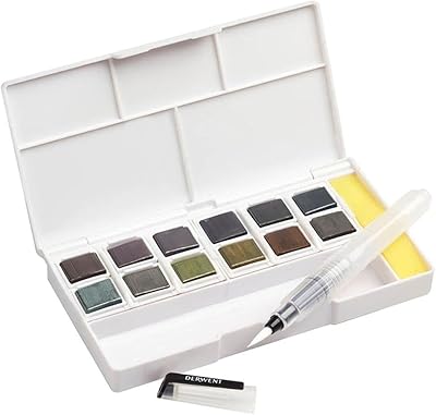 Derwent Graphitint Paint 12 Pan Palette